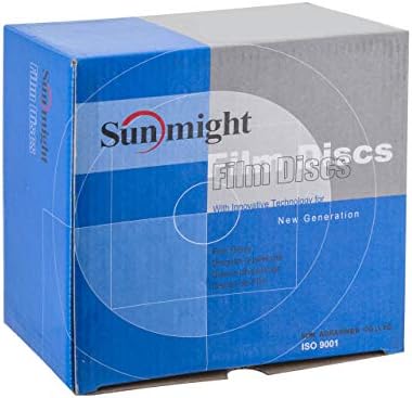 Sunmight Film Grip No Hole 6 Inch Sanding Discs - 150 Grit, Premium Aluminum Oxide - Strong Film Backing for Automotive, Marine, Wood & Metal Applications - Excellent Cutting and Long Life (50 Pcs)