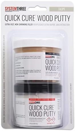 SYSTEMTHREE Quick Cure Putty, Taupe, 8-oz Kit