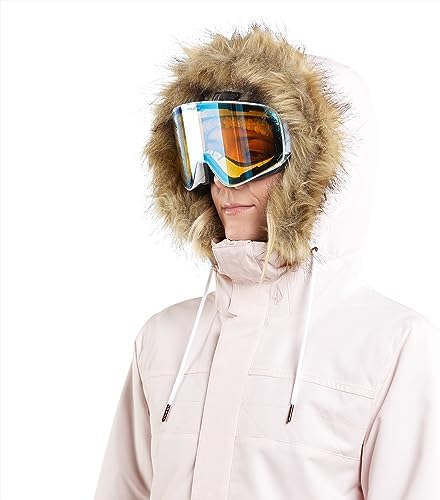 Volcom Women's Fawn Insulated Snowboard Ski Winter Hooded Jacket