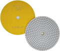 1Pc 7 inch Diamond Polishing Pad Wet/Dry Tile Polishing Pad for Grinder,for Concrete Marble Quartz Stone Countertop Granite Polishing. (Grit 100)