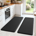 HappyTrends 2 PCS Kitchen Mat Cushioned Anti-Fatigue Floor Mat