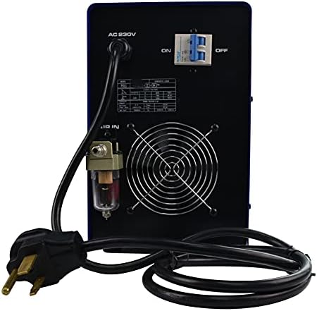 LOTOS LTP6000 60Amp Non-Touch Pilot Arc Plasma Cutter, Brown, 3/4" Inch Clean Cut