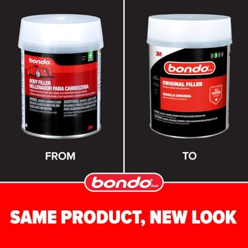 Bondo Original Filler 7 lb with Hardener 2.75 oz, Pack of 2 - OR-GAL-ES