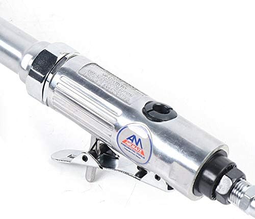 DYRABREST Heavy Duty Angle Grinder Pneumatic Air Die Polisher Long Handle Cutting Machine Air Cutter Grinding Tool for Automobile Repair, Hardware Processing