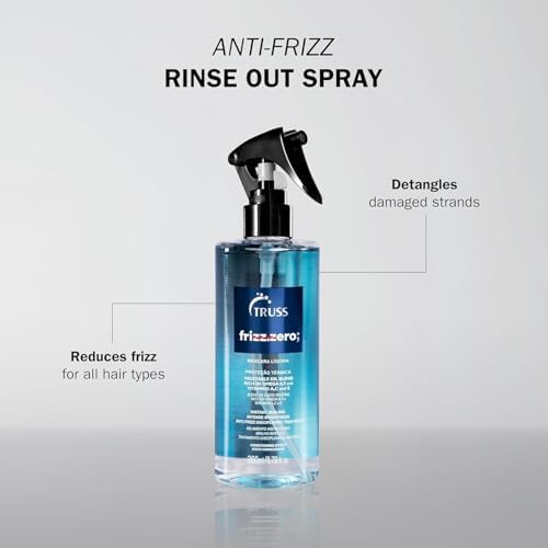 TRUSS Frizz Zero Liquid Hair Mask Spray, Cuticle Sealing, 8.79 oz