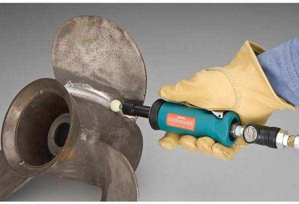 Dynabrade 51303 .5 hp Straight-Line Die Grinder 24,000 RPM, Gearless, Front Exhaust, 1/4" & 6mm Collets