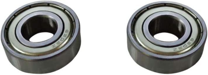2 pcs Arbor Bearing Set fits - Craftsman King Seeley 103.24680 10" Inch Tablesaw - Tablesaw Guide Bearings - Replacement Bearing