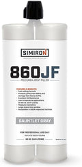 Polyurea Joint Filler 22Oz Cartridge - Fills Concrete Joints - Fast Setting, 100% Solids, VOC Free - Excellent UV Resistance, Moisture Insensitive, Large Shave-Time Window (Gauntlet Gray)