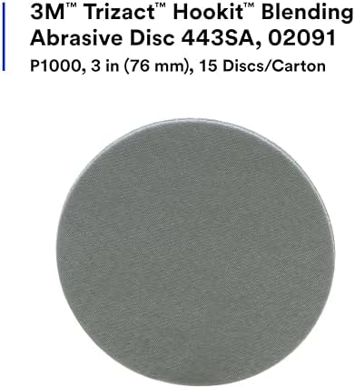 3M Trizact Hookit Grit Blending Disc, 02091, 3 inch, P1000