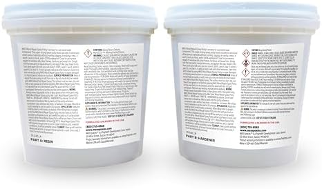 MAS Wood Repair Epoxy Putty 32 Oz, for Boatbuilders & Woodworkers