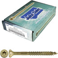 9 x 2 Bronze Coated Multipurpose Exterior Coated - ACQ Compatible Wood Screw Torx/Star Drive Flat Head 5 Pound CASE 5,310 Screws