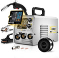 SSimder 140A MIG Welder 3 in 1, Dual Voltage Flux Core Lift TIG Stick