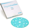 Super Assilex Flexible 6 inch Sanding Discs, Sky K-600 15 Holes, Hook & Loop, 193-1578, 25 Discs