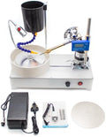 Gemstone Grinding Faceting Machine Faceted Gem Polishing Machine Jewelry Polisher Flat Grinder Lapidary Machine 2800RPM 120W (Digital Display)