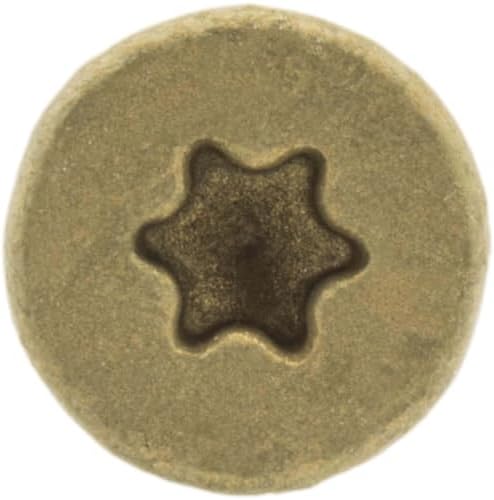 14 x 5 Bronze Coated Multipurpose Wood Screw - Torx/Star Drive Flat Head Exterior Coated - ACQ Compatible - CASE Qty 42 Boxes 1,260 Screws