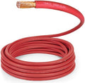 TEMCo 1/0 Gauge AWG 85 Ft Red Flexible Pure Copper Made in USA Welding Cable Battery Wire - Heavy Duty Solar, Inverter, Car, RV, Truck