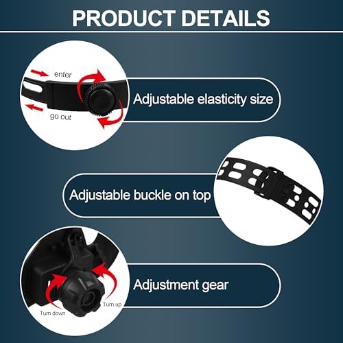 Welding Helmet Headgear Ratchet Replacement, 3 Points,1 Pack