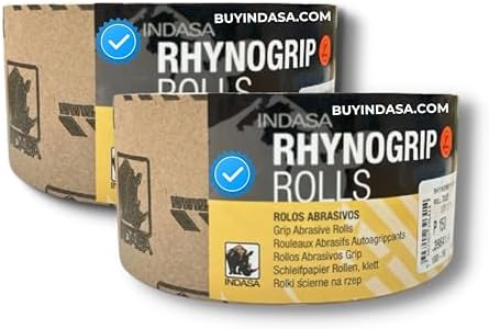 Buy Indasa Rhynogrip Plus Line 2.75" x 27.5 yd Grip Sanding Rolls, 1095 Series 220
