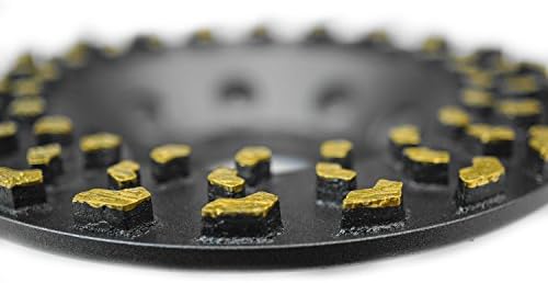 Megatron 7" Diamond Cup Grinding Removing Disc Wheel for Any Concrete, Paint, Epoxy, Glue and Mastic with CDB New Technology (Megatron 7")