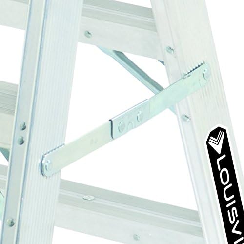 Louisville Ladder 3-foot Aluminium Sawhorse Ladder, 300-Pound Load Capacity, Type IA, L-2032-03