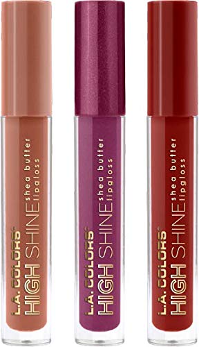 L.A. COLORS High Shine Lipgloss, Snuggle CLG935