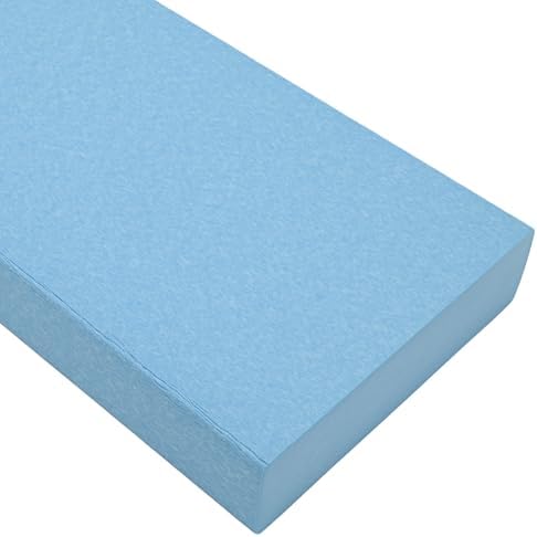 BuyPlastic Tangent Poly Lumber - Powder Blue, 2x4 (1.5" x 3.5"), 36" Length - HDPE Plastic Board for Outdoor Furniture and More