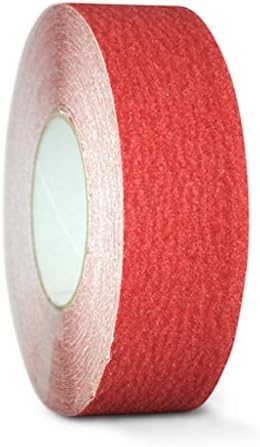 GGR Supplies NST-20C Red Non-Skid Tape, 4 Inch x 60 Ft