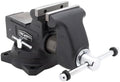 Yost HD450-C Heavy Duty 4-1/2 Inch Mechanics Work Bench Vise | Heavy Duty Woodworking & Metal Work Table with Secure Grip Swivel Base | 60,000 PSI Casting Iron Material with Extra-large Anvil Surface