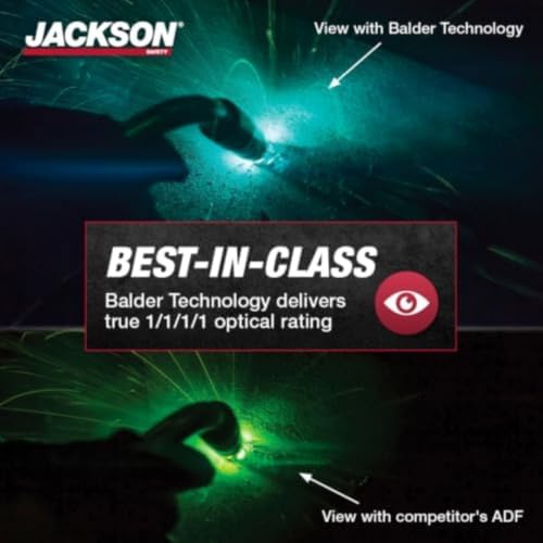 Jackson Safety TrueSight Auto Darkening Welding Helmet, ANSI Z87.1 ADF Hood