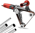 1100W Professional Stainless Steel Pipe Polisher Sander with Sanding Belt, Pole Polisher, Steel Pipe Grinder, Belt Sander,Alumina Oxide Sanding Belt