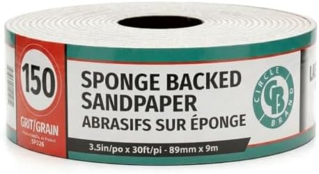 Circle Brand Foam Backed Sandpaper Roll (150)
