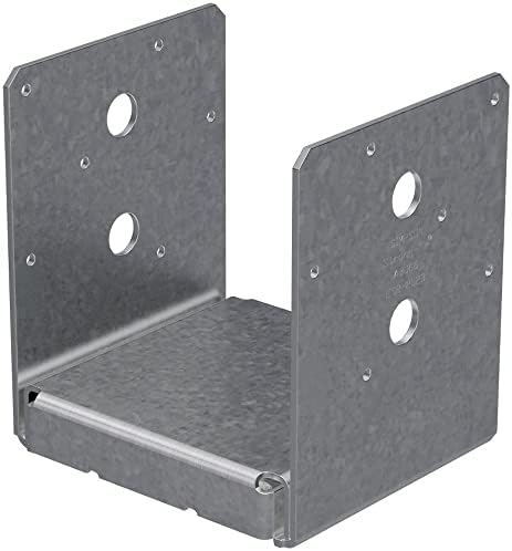Simpson Strong-Tie ZMAX Galvanized 12-Gauge 6x6 Adjustable Post Base (Pack of 10)