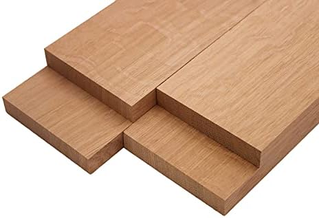 Barrington Hardwoods Quarter Sawn White Oak Lumber Board 3/4" x 4" x 48" (2 Pieces)