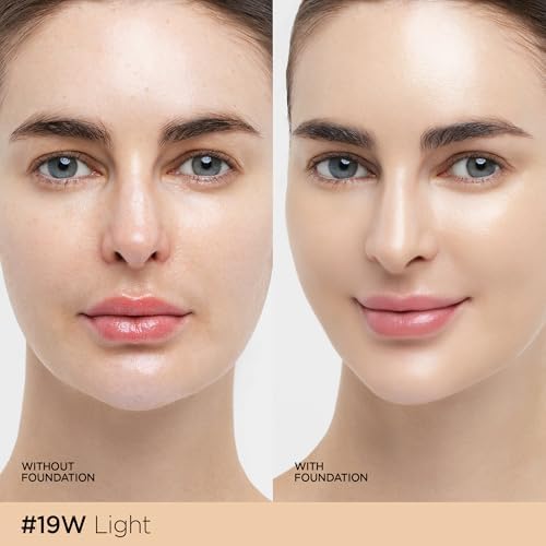 Skin Nuder Cushion | Korean Makeup, Refill Included, SPF 50 (19 Light)