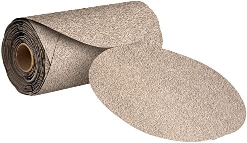 Mirka Basecut 6 Inch PSA Sandpaper 320 Grit 100 pcs Adhesive Discs