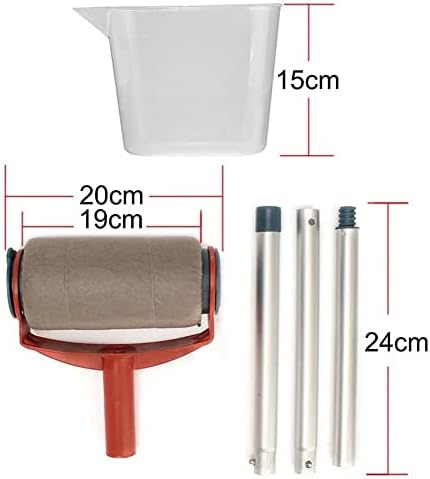 Paint Roller Brush Tool Flocked Edger Office Wall Painting
