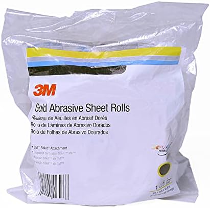 3M Stikit Gold Sheet Roll 236U, 02695, 4-1/2" x 25 yd, P150 Grade