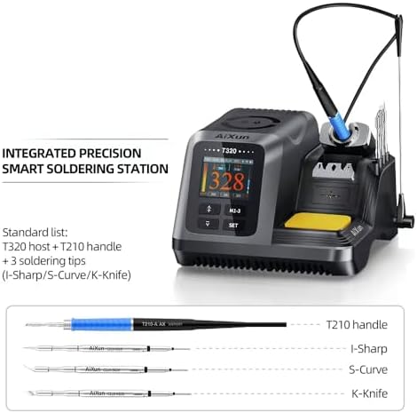 AiXun T320 200W Precision Smart Soldering Station with T210 Handle