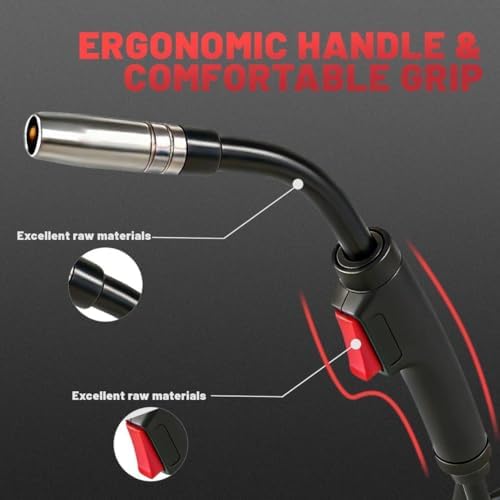 15ft MIG welding gun 180A fits Titanium Unlimited 200 MIG170 / MIG140 professional MP welders 57862 64804 64805 64806 15AK-style parts