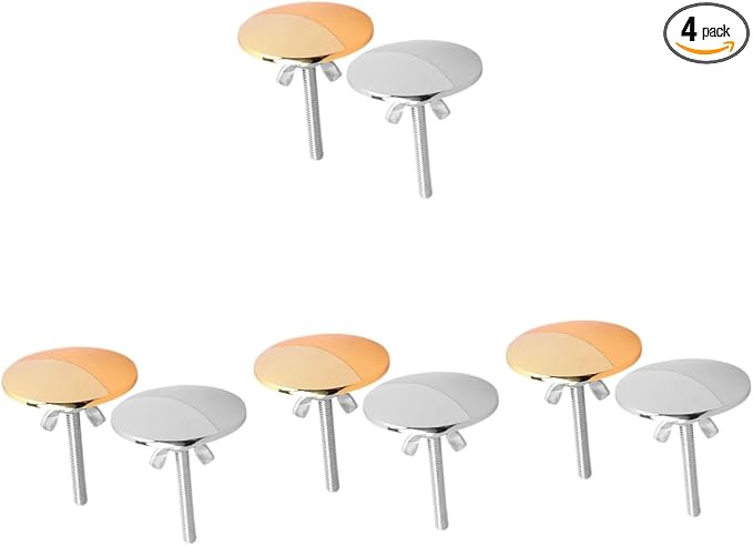 OSALADI 8pcs Sink Hole Cover for Kitchen Faucet Decorative Water Sink Caps and Bathroom Basins Easy Installation Stylish Aesthetic