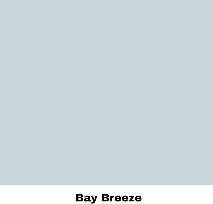 Dixie Belle Silk All-in-One Mineral Paint - Bay Breeze (4oz) - Nautical White Water Based Built-In Primer + Topcoat for Wood + Metal - Durable Furniture Paint - Low Reflective Finish