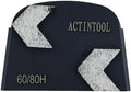 Arrow Segments Floor Grinding Diamond Disc for Concrete Floor Grinder (Pack of 3)