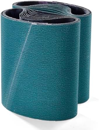 8 X 19 Floor Sander Ez-8 60grit Sandbelt - Lot of 10