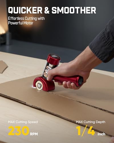 Fanttik C8 Nano Easyswap Cordless Cardboard Cutter, Electric Scissors