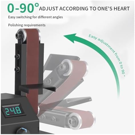 Belt Sander, Mini Belt Sanding Machine Compact Sander for DIY and Small Projects