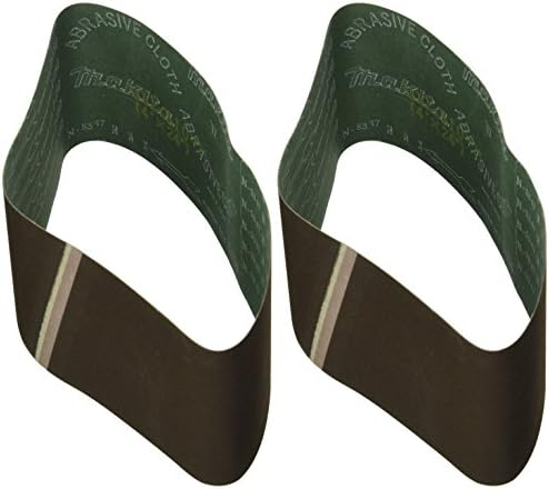 Makita 794133-F-2 150 Grit 4-Inch by 24-Inch Sanding Belt, 2-Pack