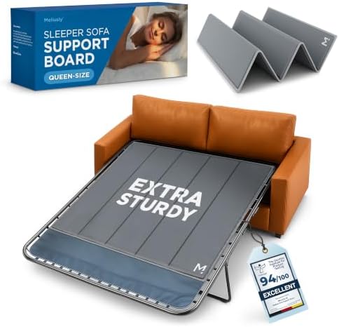 Meliusly Sleeper Sofa Bed Support Board Queen (60x48) - Heavy Duty Wood