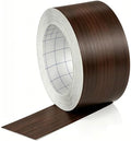 GSCIT Club Walnut Tape, 2.3 inch X 15ft Self Adhesive Wood Grain Tape Walnut Repair Patch for Tables, Chairs, Baseboards, Doors, Windows, Floors, Handicraft DIY.