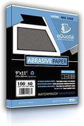 Sandpaper Grit 80, 9x11 inch, 100 Sheets