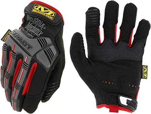 Mechanix Wear M-Pact Work Gloves Red/Black XX-Large